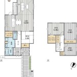 2階リビングの老後問題も解決する平家のよう2階建て間取り1選